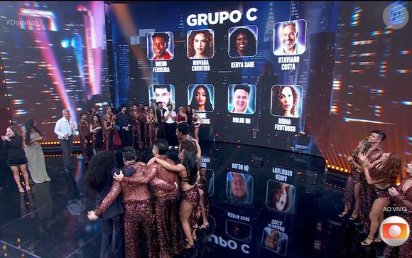 O grupo C do 'Dança dos Famosos 2026' é formado por Breno Ferreira, Giovana Cordeiro, Kenya Sade e Otaviano Costa