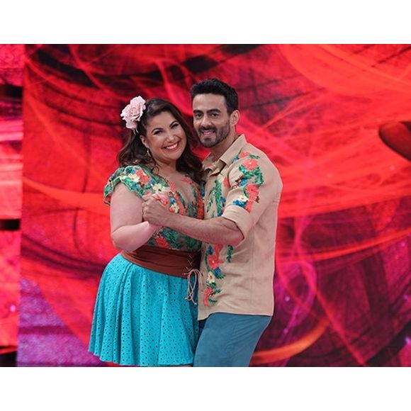 Léo Blanco e Mariana Xavier dançaram juntos no 'Dança dos Famosos' em 2017