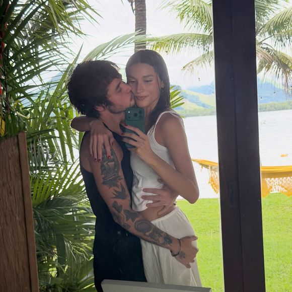 Sasha comemorou o aniversário de João Lucas em Angra dos Reis