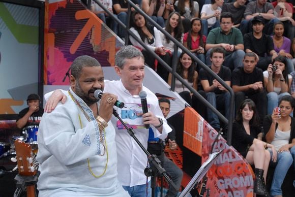 Arlindo Cruz foi figura cativa em diversos programas do Grupo Globo antes de sofrer um acidente vascular cerebral hemorrágico em 2017
