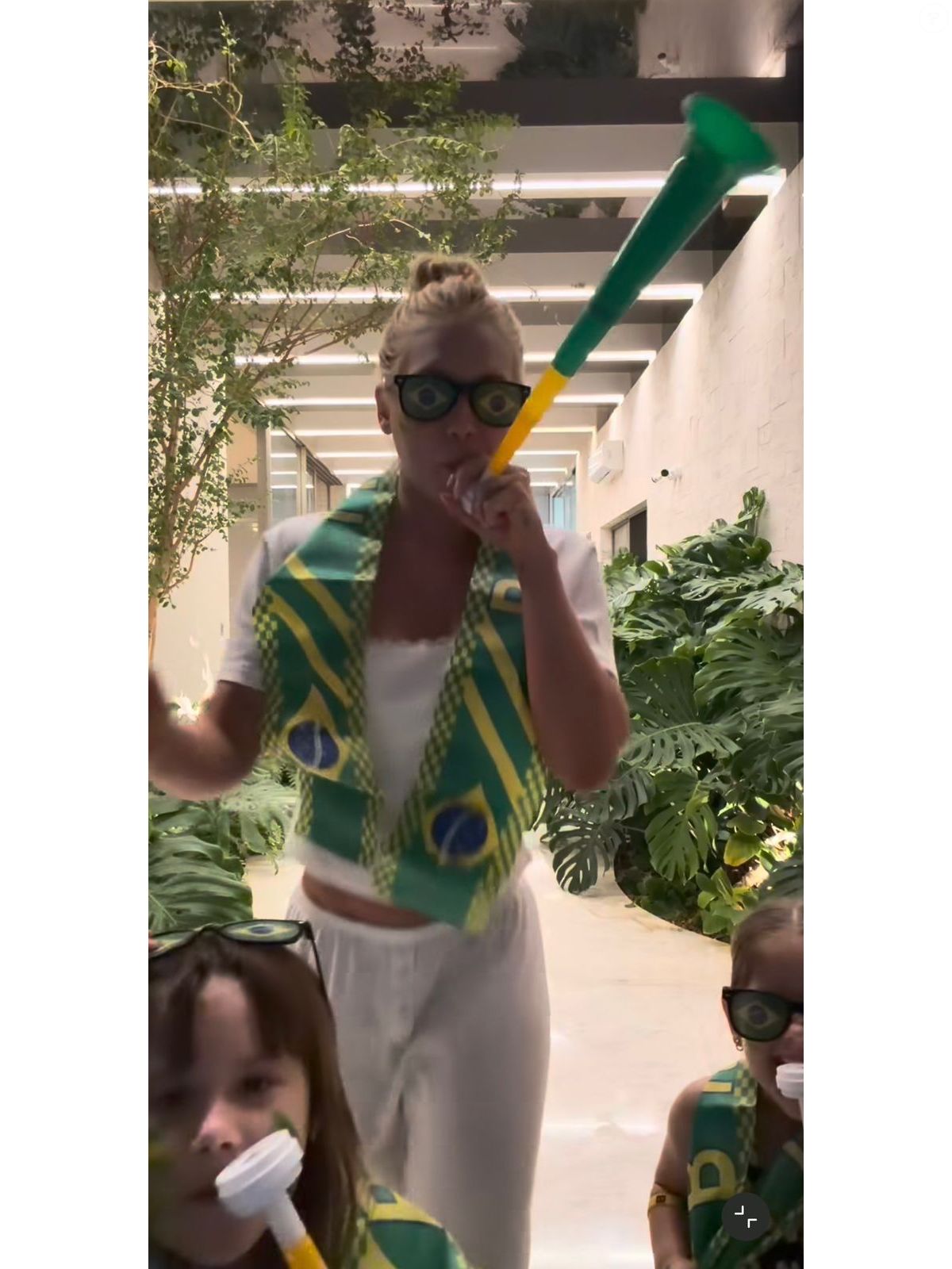 Foto: Para quem não quer investir em roupas verdes e amarelas, Virgínia ...