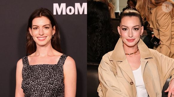Antes e depois de Anne Hathaway: atriz passou por um rejuvenescimento que fãs julgaram também ter sido fruto de um facelift