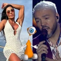 No 'BBB 25', Gracyanne Barbosa 'ignora' Belo em importante dinâmica, mas ex-cunhada traz o cantor à tona. Entenda!