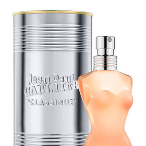 O famoso frasco em formato de busto feminino transformou Classique, da Jean Paul Gaultier, em um verdadeiro símbolo da perfumaria internacional desde seu lançamento