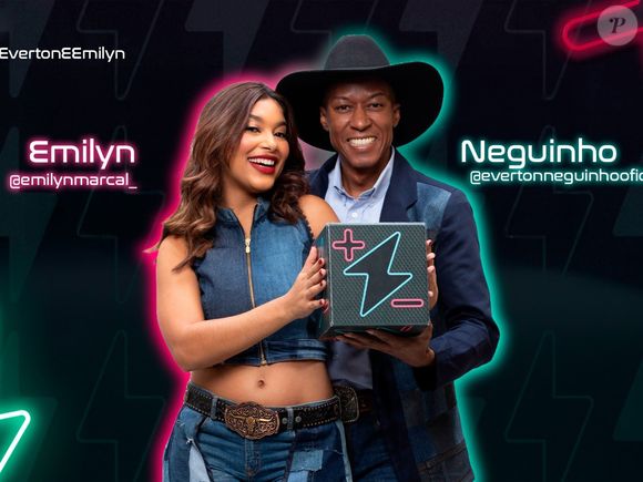 Emilyn Marçal e Everton Neguinho: "Do reencontro no evento de Barretos, o casal aposta em sua segunda chance no Power Couple