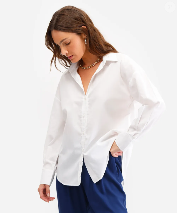 Atemporal e certeiro: a camisa branca da C&A (R$ 99,99)