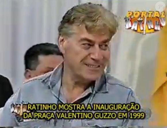 Valentino Guzzo trabalhou com Ratinho no SBT entre setembro e dezembro de 1998, mês este de sua morte, aos 62 anos