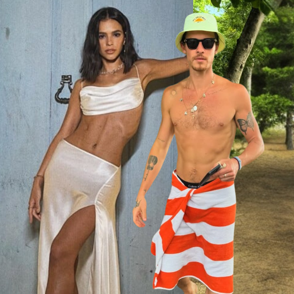 A escolha de Fernando de Noronha não surpreende. Bruna Marquezine já passou datas especiais no arquipélago com antigos relacionamentos, reforçando o clima de romance na virada.