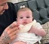 Helena, filha de Neymar, nasceu em julho de 2024; a bebê é fruto do caso do jogador com a influenciadora e modelo Amanda Kimberlly