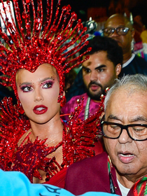 Empurra-empurra, gritos e + 600 mil assistindo: estreia de Virgínia na Grande Rio começa com caos e presidente se exalta: 'Mentirosa!'