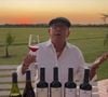 Galvão Bueno é dono de uma propriedade chamada Bueno Wines, em Candiota, no RS, que tem produção de vinhos em uma área de 108 hectares