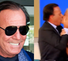 Acusado de abuso por funcionárias, Julio Iglesias assediou apresentadora e forçou beijo ao vivo na TV há 22 anos: 'Você é um homem casado'