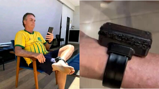 Jair Bolsonaro violou tornozeleira eletrônica após ouvir vozes no dispositivo, dizem pessoas próximas