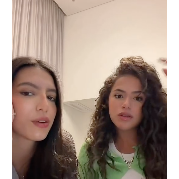 Maisa causou ao gravar um vídeo ao lado da amiga Júlia Rabelo, onde falam sobre o tipo de homem que não namorariam