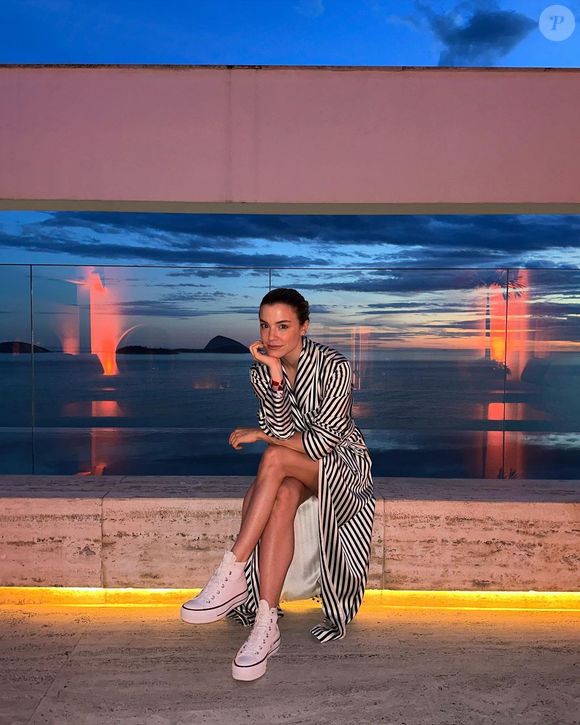 Seguidores de Alice Wegmann apontaram que a atriz só estava bem na roupa porque era magra