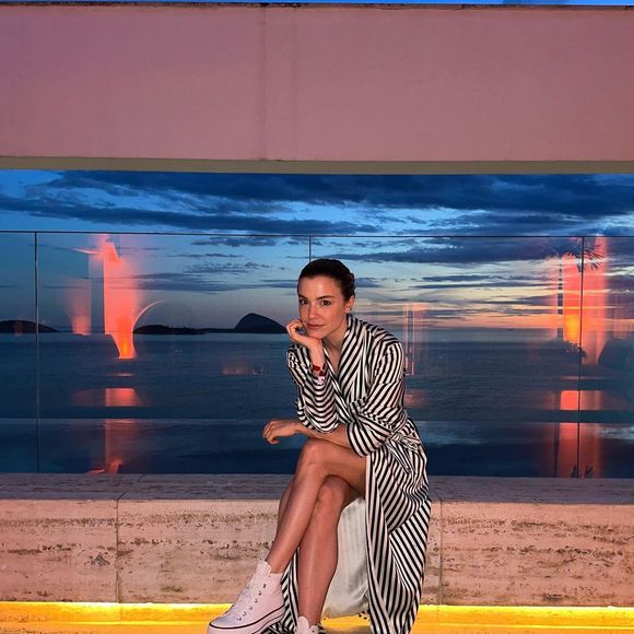 Seguidores de Alice Wegmann apontaram que a atriz só estava bem na roupa porque era magra