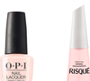 Bubble Bath (OPI) + Condessa (Risqué): o nude rosado queridinho da especialista tem uma sugestão brasileira perfeita para quem deseja mãos elegantes, discretas e com aparência rejuvenescida
