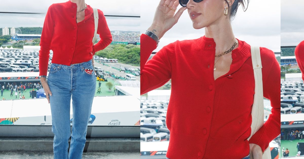 Esse look de Bruna Marquezine no GP de São Paulo é tão chique e ...
