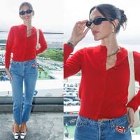 Esse look de Bruna Marquezine no GP de São Paulo é tão chique e confortável que comprova sua referência de estilo dentro e fora das telas