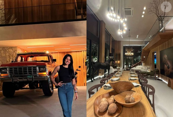 Ana Castela já revelou ter reformado mansão em Londrina, que faz parte de seu extenso patrimônio