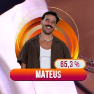 Mateus foi eliminado com 65,3% dos votos nesta terça-feira (18) no 'BBB 25'