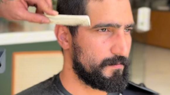 Adeus, cabelo comprido! A transformação visual de Renato Góes para entrar de vez como Heitor na novela 'Quem Ama Cuida'