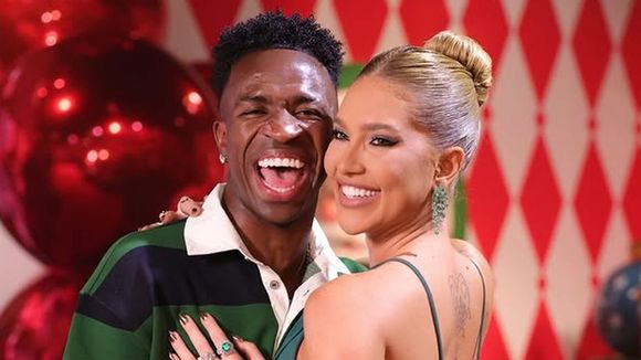 'Ele aceitou': Virgínia combina look com Vini Jr. e entrega apelido fofo do jogador de futebol. Veja!
