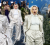 Após 7 anos, Madonna retorna ao tapete do Met Gala 2025 de terninho branco e fumando charuto: ‘Rainha da p*rra toda’