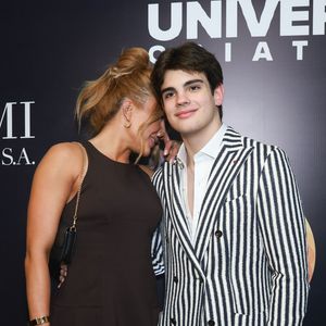 Filho caçula de Faustão, Rodrigo chegou acompanhado da bailarina e podcaster Daia de Paula em uma festa nesta quinta-feira (21)