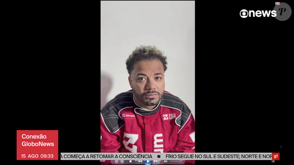 Primeira foto de Hytalo Santos preso foi divulgado em um vídeo pela Globonews