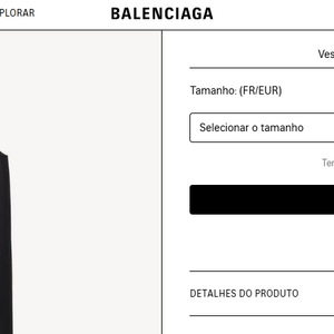 Vestido da Balenciaga usado por Camila Queiroz está disponível por R$ 13.500 no site oficial da grife