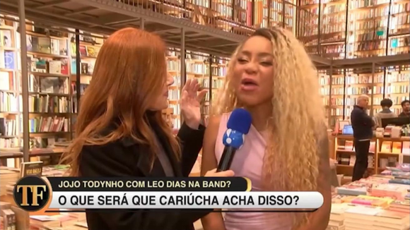 Cariúcha revela que foi contratada pelo Ratinho e não por Léo Dias