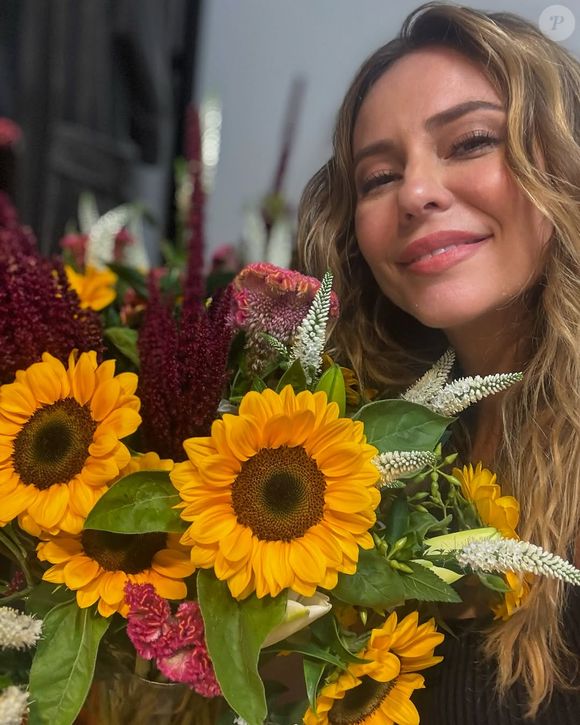 Paolla Oliveira também mostrou uma surpresa que ganhou nos bastidores de 'Vale Tudo'