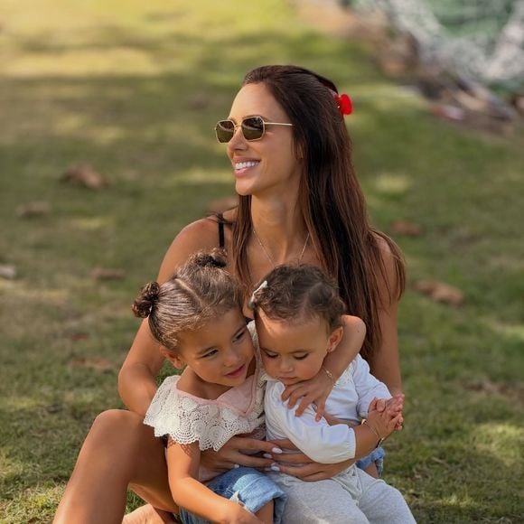 WAG da Copa 2026, Bruna Biancardi é mãe de Mavie, 2 anos, e Mel, 11 meses