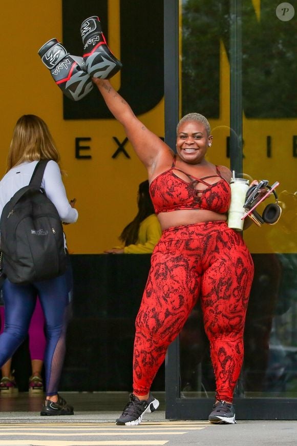 Além da musculação, Jojo Todynho também fazia aula de boxe com um personal