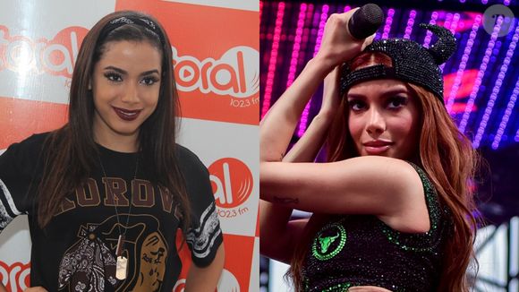 Antes e depois de Anitta: repleta de plásticas em seu rosto, a mais perceptível foi a rinoplastia, que recentemente ganhou uma nova versão