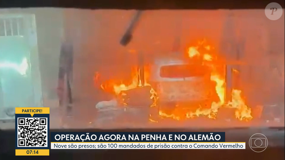 Barricadas e ônibus incendiados paralisaram a cidade durante a tarde, segundo o Centro de Operações e Resiliência do Rio (COR)