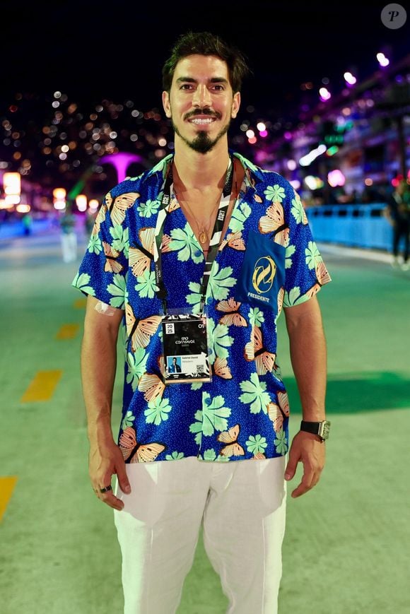 Gabriel David é o atual presidente da Liga Independente das Escolas de Samba do Rio de Janeiro (Liesa) e filho do contraventor Anísio Abraão David, presidente de honra da Beija-Flor