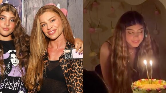 Nem festão, nem bolo de 3 andares: filha de Grazi Massafera e Cauã Reymond, Sofia comemora aniversário de 14 anos com festinha simples, mas detalhe rouba a cena: 'Chocado com ela'