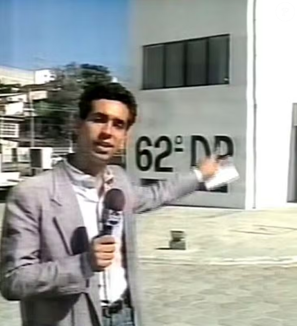 César Tralli começou sua carreira na Jovem Pan e, logo depois, estreou no SBT