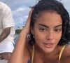 Bella Campos aumentou os rumores de um romance com Zé Felipe neste domingo, 13 de julho de 2025