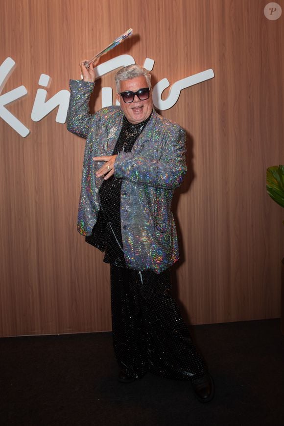 Milton Cunha cheio de brilhos no Rock in Rio