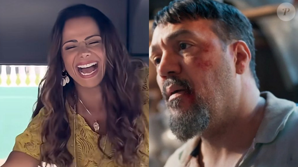Viviane Araújo grava cenas decisivas com Belo na novela Três Graças'