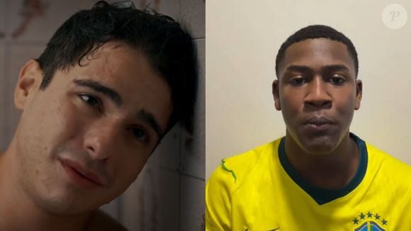 Mau Mau (João Victor Gonçalves) e Elisa (Isabela Garcia) são solidários com Dafne, ao ouvir a jovem reclamar de Tom (Allan Souza Lima).