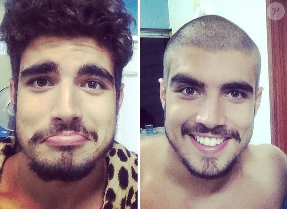 Caio Castro raspou a cabeça para viver vilão na novela 'I love Paraisopolis'