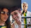 Marina Sena e Juliano Floss surpreenderam ao surgirem juntos no Ato Musical pela Democracia, em Copacabana