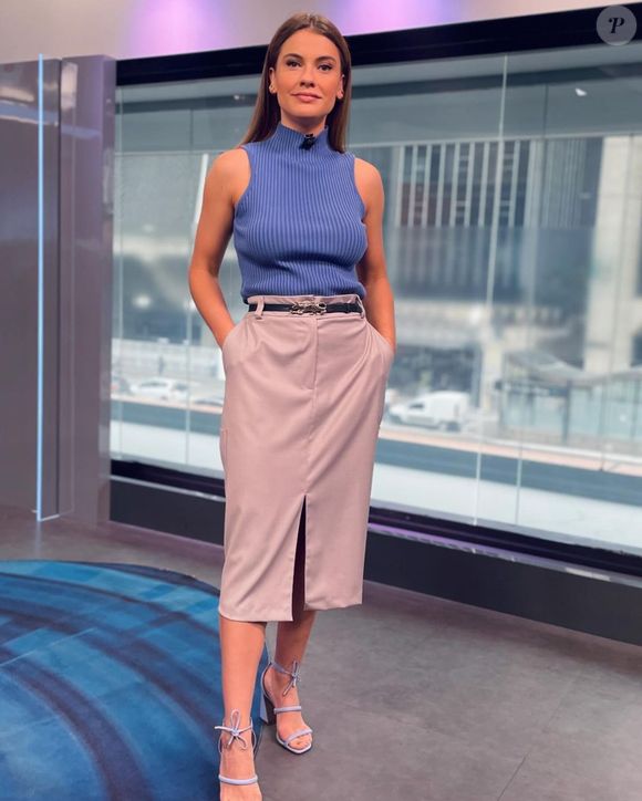 Ex-Chiquititas Elisa Veeck passou por emissoras como TV Vanguarda após se formar em jornalismo