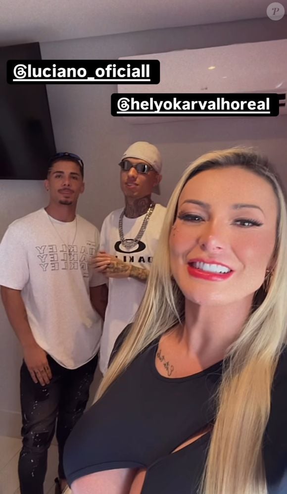 Pornô de Andressa Urach com Hélyo Karvalho e Luciano Rabelo: ‘É diferente de todas que vocês já acompanharam até agora no nosso trabalho!’, disse ela