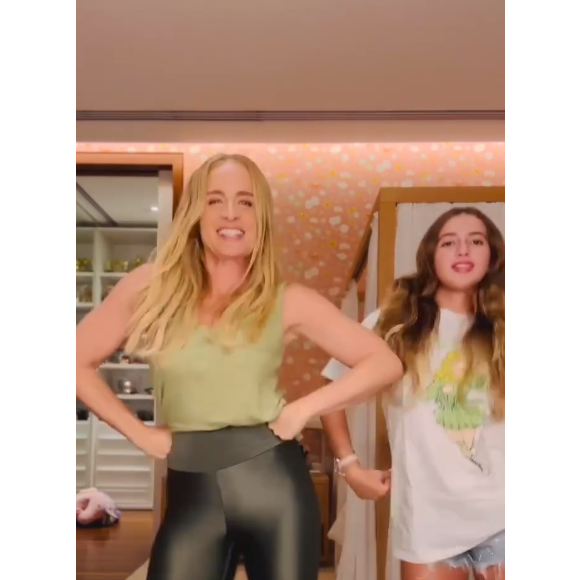 Angélica relembrou os tempos de Fada Bela em um vídeo com a filha, Eva