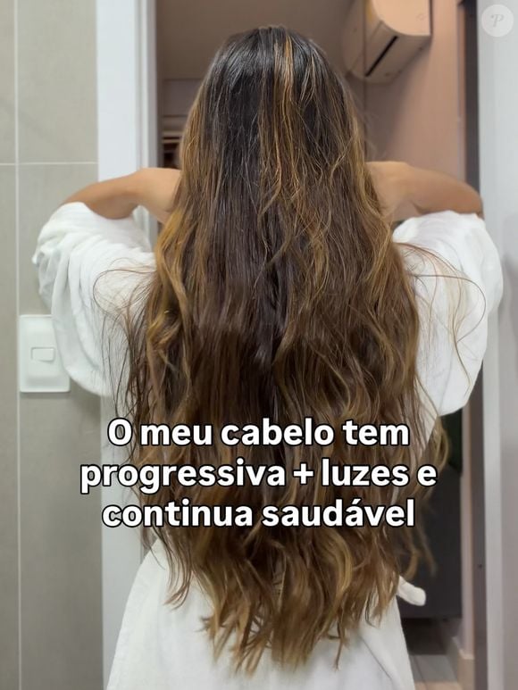 Progressiva + luzes: os cuidados simples que Marília Mendes compartilhou para manter os fios com aparência saudável